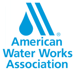 Logo de l'American Water Works Association qui renvoie au site Web de l'AWWA.